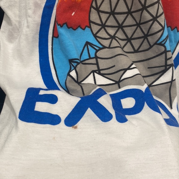 Vintage Rare EXPO 86 raglan baseball t shirt - Picture 6 of 7